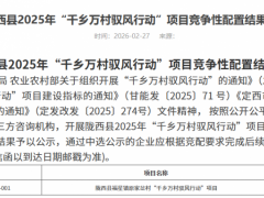 甘肅隴西縣20MW“馭風行動”項目競配公示