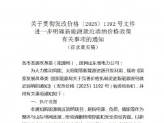 山東新能源就近消納電價政策征求意見！