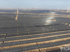 中國單體最大采煤沉陷區復合光伏項目建成投運