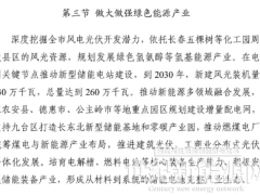 吉林長春“十五五”規劃：新增風光裝機1.3GW